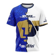 Personalized LIGA MX Pumas UNAM 2026 Shirt 3D Home Mix Away Design
