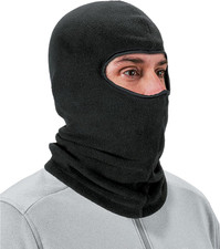Ergodyne N-Ferno 6821 Thermal Balaclava Winter Face Mask Black Fleece Hood