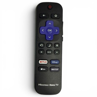 OEM Hisense Roku TV RC-ALIR Remote Netflix Disney Apple TV HBO