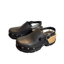 NWOB Women Sorel Roam N Clog Rvt Slingback Black/Black 2113151010 Size 10 NEW