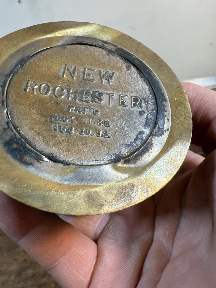 Flame Spreader New Rochester Patented. Center Draft Kerosene Lamp Part. 2-1/2” - Image 4 of 4