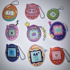 9 Tamagotchi Connection Stickers Sticker Cute Kawaii Y2K Nostalgia