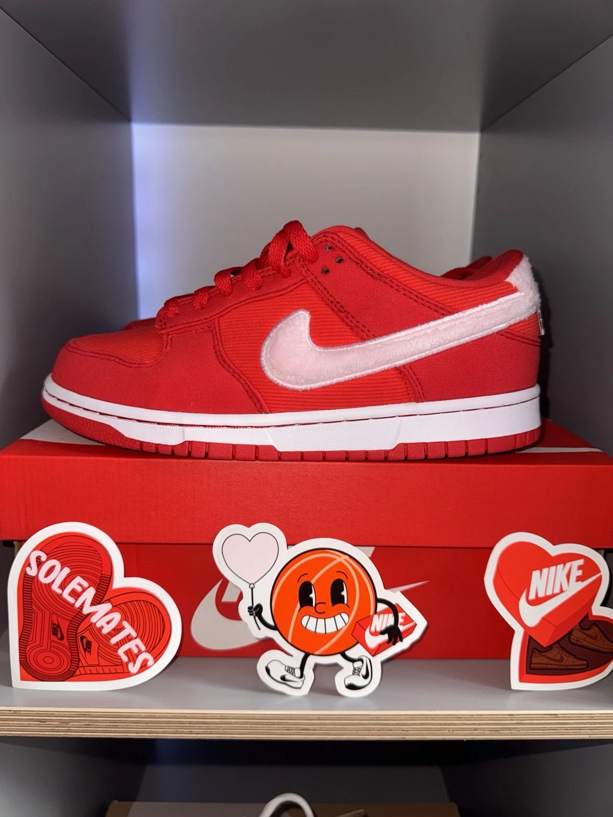 Nike Valentine Dunks UK6 NUOVISSIME