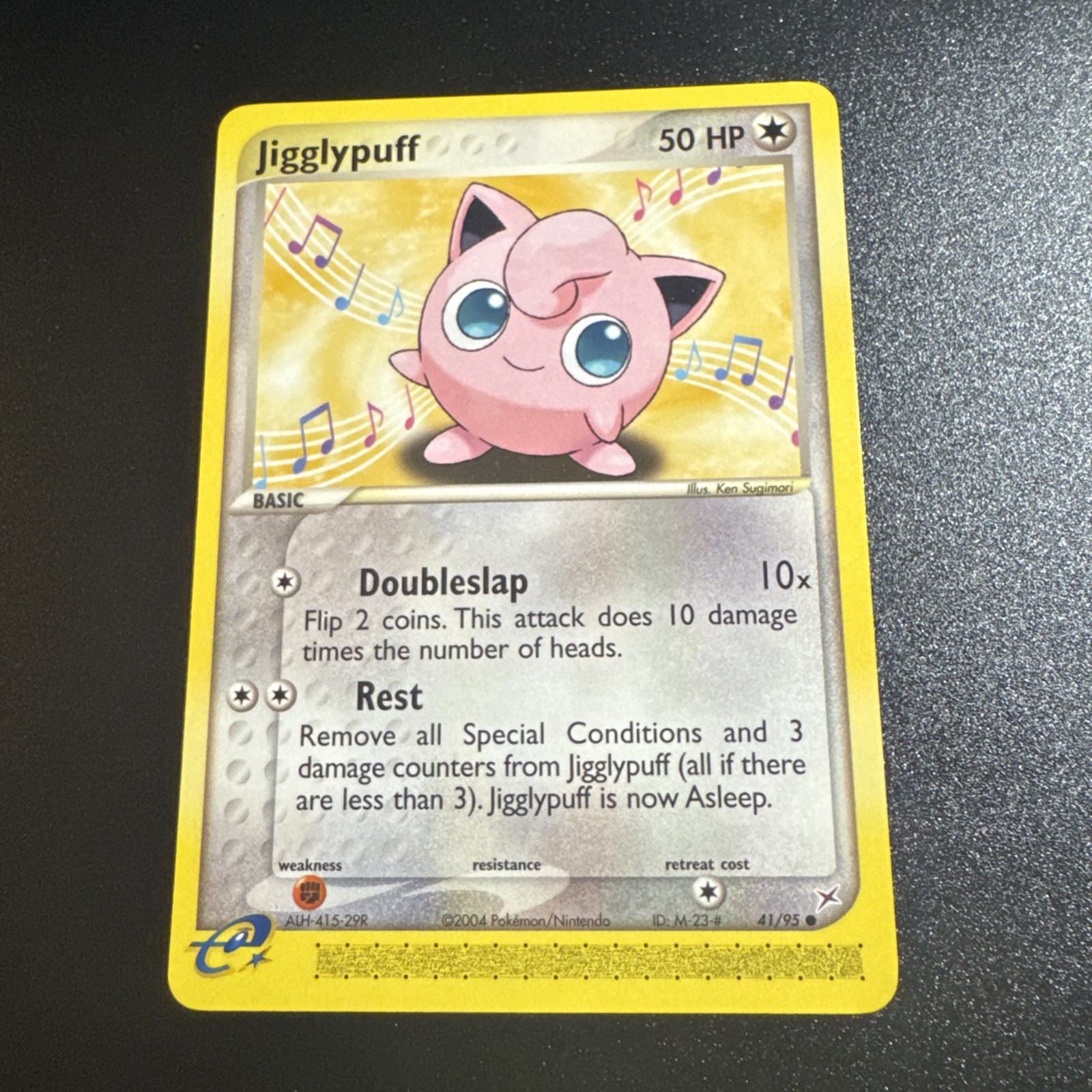 Pokemon Card - Jigglypuff Team Magma vs Team Aqua 41/95 Common