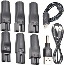9 PCS Replacement Power Cord 5V Charger USB Adapter Suitable for Electric Hair C