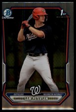 2026 Bowman #BCP-122 Sam Petersen Chrome Prospects