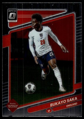 2021-22 Panini Donruss Road to Qatar - Bukayo Saka #54 Optic for