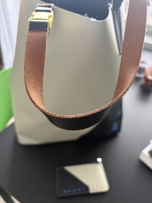 Marni Damen Tasche Mehrfarbig Handtasche Shopper inkl. Kartenetui 