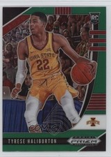 2020-21 Panini Prizm Draft Picks Green Prizm Tyrese Haliburton #50 0vd2