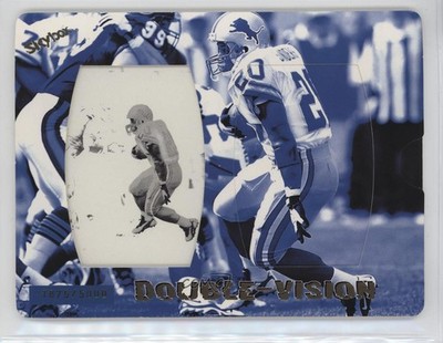 1998 Skybox Double Vision /5000 Barry Sanders #28 HOF pn1