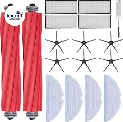 18Pack S7 Replacement Parts for Roborock S7Max Ultra,S7Pro Ultra,S 7,S7+,S7Maxv,