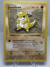 Sandshrew [Shadowless] #62 Prices | Pokemon Base Set | Pokemon Cards
