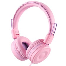 M1 Kids Headphones Wired Headphone for Kids,Foldable Adjustable Stereo Tangle...