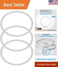 3 Pack of 30 oz White Lid Rings for Yeti, Ozark Trail  Beast Tumblers