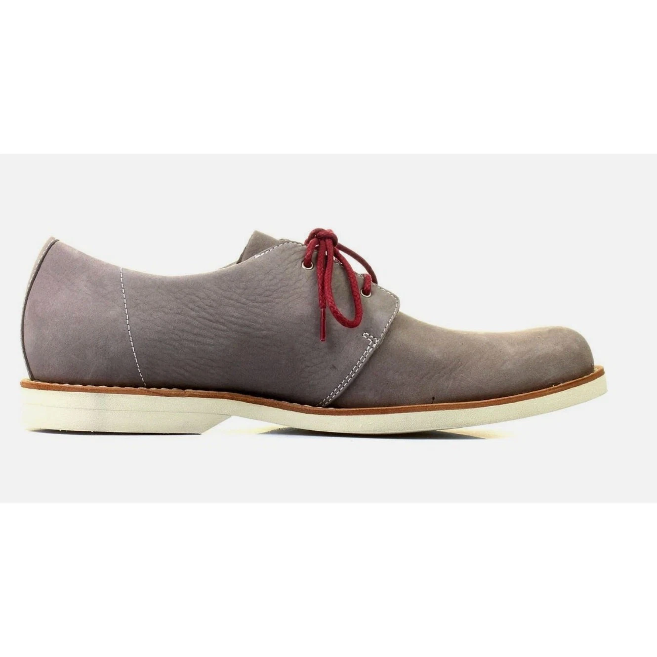 Scarpe Timberland da uomo Stormbuck Oxford 12 stringate in pelle nabuk grigio 5363A