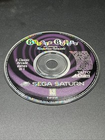 Sega Saturn Bubble Bobble Game Complete In Box With Manual Tested Working