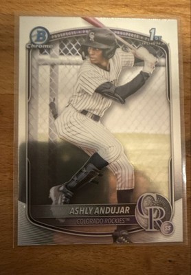 2025 Bowman - Chrome Prospects Ashly Andujar #BCP-20 (RC)
