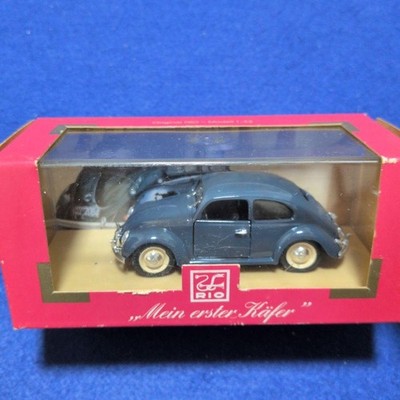 RIO Volkswagen Type 1 Beetle 1948 Blue 1/43 Diecast Model Car