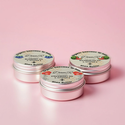 Bio Bienenwachs Lippenbalsam Set mit Sheabutter und ätherischen Ölen