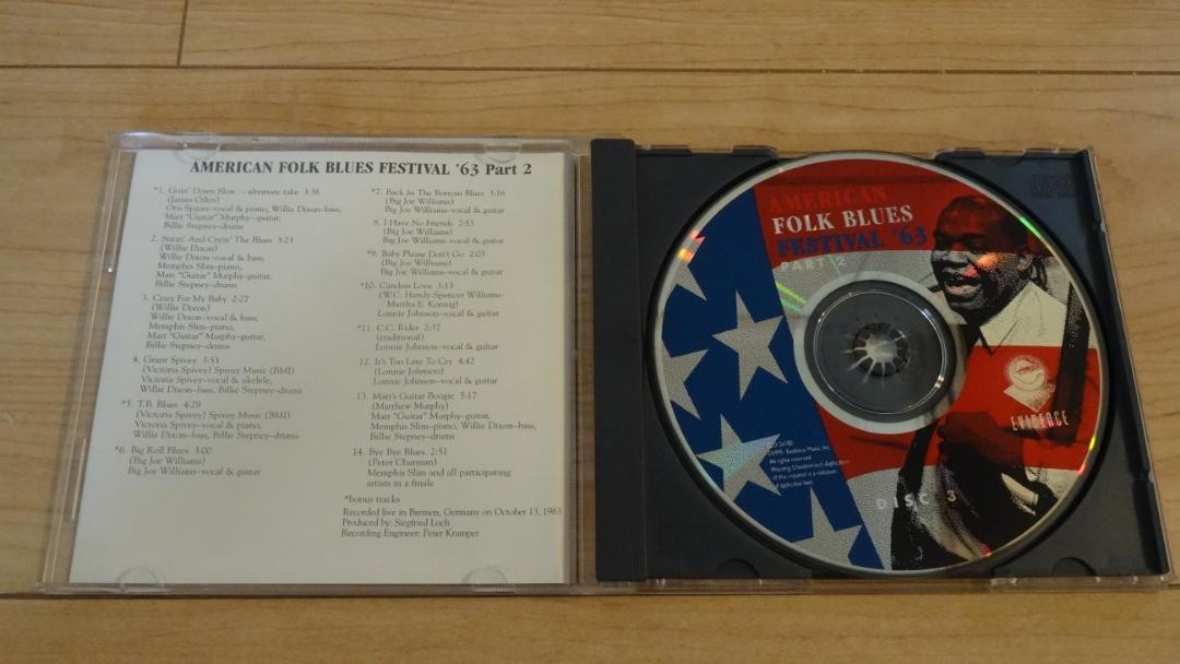 アメリカン・フォーク・ブルース・フェスティヴァル　CD5枚組　ボックスセット American Folk Blues Festival 5 Cd Set Box | eBay