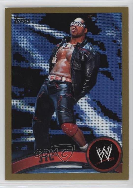 2011 Topps WWE Gold 28/50 JTG #54 my8