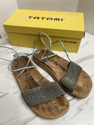 Vintage Birkenstock Tatami Sandals Sz 7 Women's 38 Ankle Lace Up