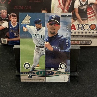 1998 Pinnacle   Stand Up Guys Ken Griffey Jr, Alex Rodriguez, Randy Johnson #4-B
