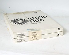 Ilford Safety Base SP 348 SP348 8x10 25 Sheets B W Ilford RARE NEW 2x Boxes