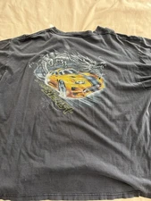 Vintage Y2K ODM Zum Speed “Unleash The Beast” DISTRESSED Shirt Size 2XL