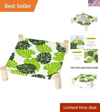 Multi-Pet Elevated Hammock Bed – Modern Cooling Solution for Small Dogs & Cats