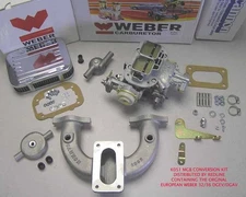 MGB 1962-1981 Weber Conversion Kit w/Manifold Genuine Weber Electric Choke