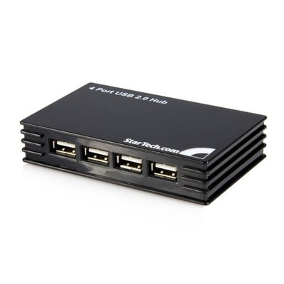 StarTech 4-Port USB2.0 Hub - Schwarz