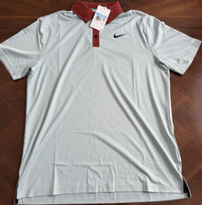 Nike Dri-FIT Men s Golf Polo Shirt Ocean Blue/Mars Stone/Black NWT 80