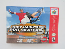 Tony Hawk's Pro Skater 3 Video Game (Nintendo 64 1996) BRAND NEW FACTORY SEALED