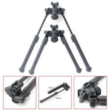 Bipied de fusil réglable 7,5-10,6" pour élingue support de goujon pivotant chasse légère