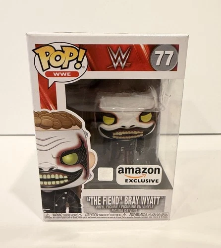New ListingTHE FIEND Bray Wyatt Funko Pop Vinyl Figure Vaulted Rare Amazon Exclusive WWE