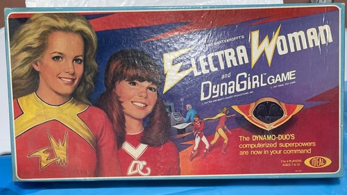 ELECTRA WOMAN and DYNAGIRL BOARD GAME 1977 IDEAL GAMES COMPLETE HARD TO FIND - Picture 23 of 24