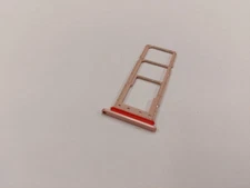 OEM Motorola Moto E40 XT2159 Sim Tray Sim Card Holder Dual Sim SD Tray Pink OEM