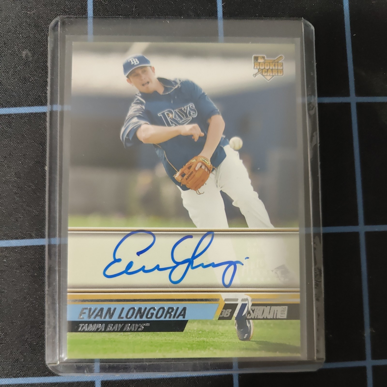 2008 Topps Stadium Club Evan Longoria #169 Rookie On Card Auto RC Rays