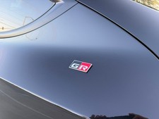 2x 3d Gr Logo Gazoo Racing Emblem Badge Adhesive C-pillar Fender Universal