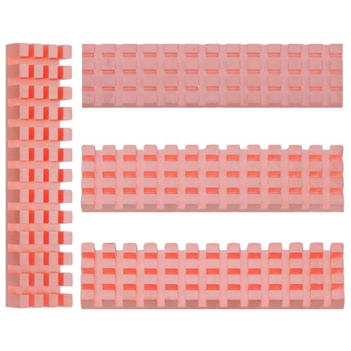 2/3/4/6mm M.2 2280 Solid Disk Copper Heatsink Enhances Cooling Efficiency - Afbeelding 2 van 12