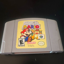 Nintendo Paper Mario Nintendo 64 N64 Game Pak Cartridge Only NTSC-U/C