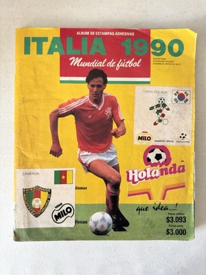 Album Panini Italia 90 World Cup FIFA COMPLETE Holanda Maradona