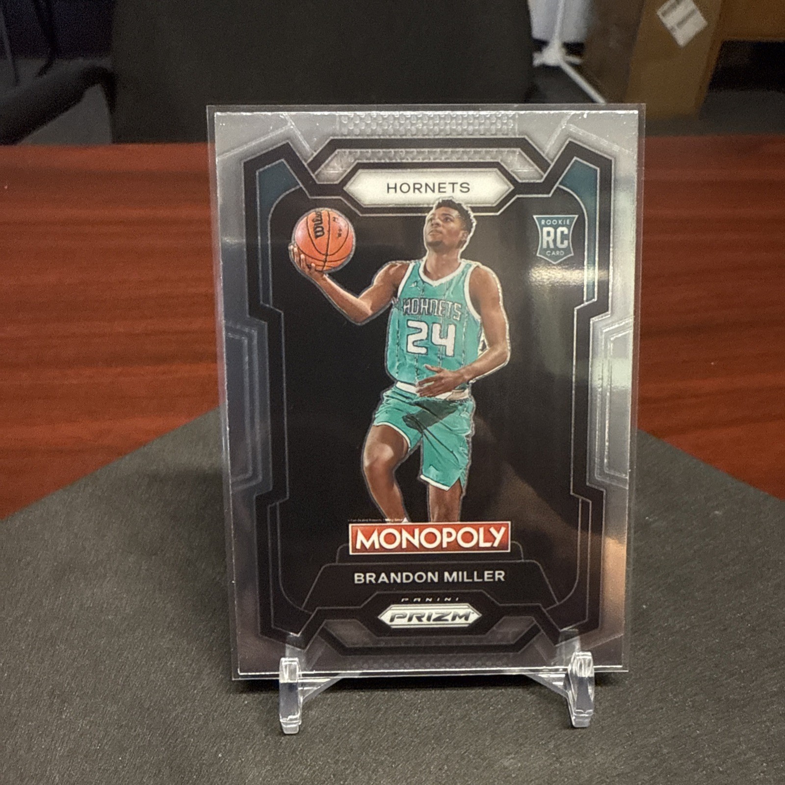 2023-24 Panini Prizm Monopoly - Brandon Miller #15 (RC) Charlotte Hornets Q04
