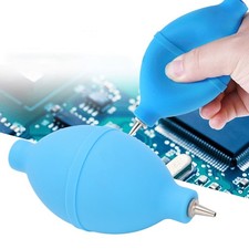 BST 1888 Dust Blower Ball Electronic Components Cleaning Blowing Dust Ball Oval