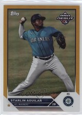 2023 Topps Pro Debut Gold Foil 38/50 Starlin Aguilar #PD-54 14dp