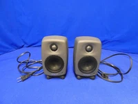 Genelec 6010A Active Desktop Speakers QTY 2 Each w/Feet, Power Cords