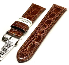 CINTURINO VERO COCCODRILLO BRASILE 22 MARRONE PRIMA SCELTA MORELLATO UOMO DONNA