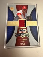 2007 Ultimate Collection Chris Carpenter America's Pastime Patch 26/50