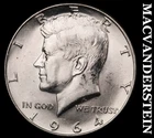 1964-D Silver Kennedy Half Dollar - Choice Gem Brilliant Unc  Lustrous  #G7845